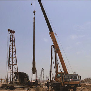 ?？跒I涯村棚戶區(qū)改造樁基工程